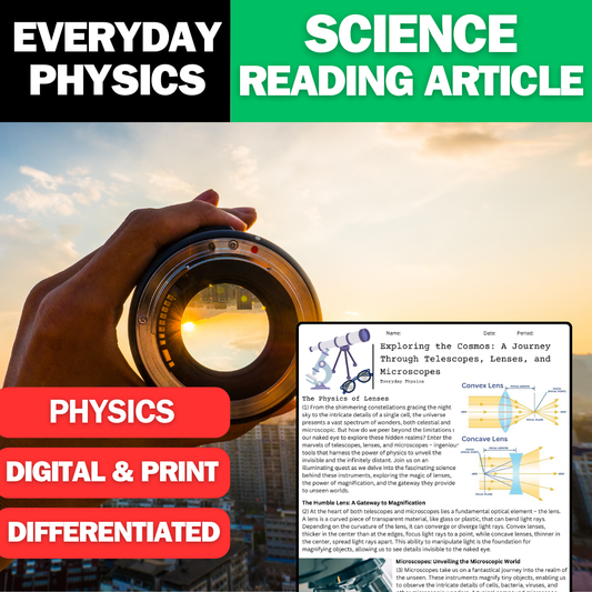 Everyday Physics - Lenses, Telescopes, Glasses, & More