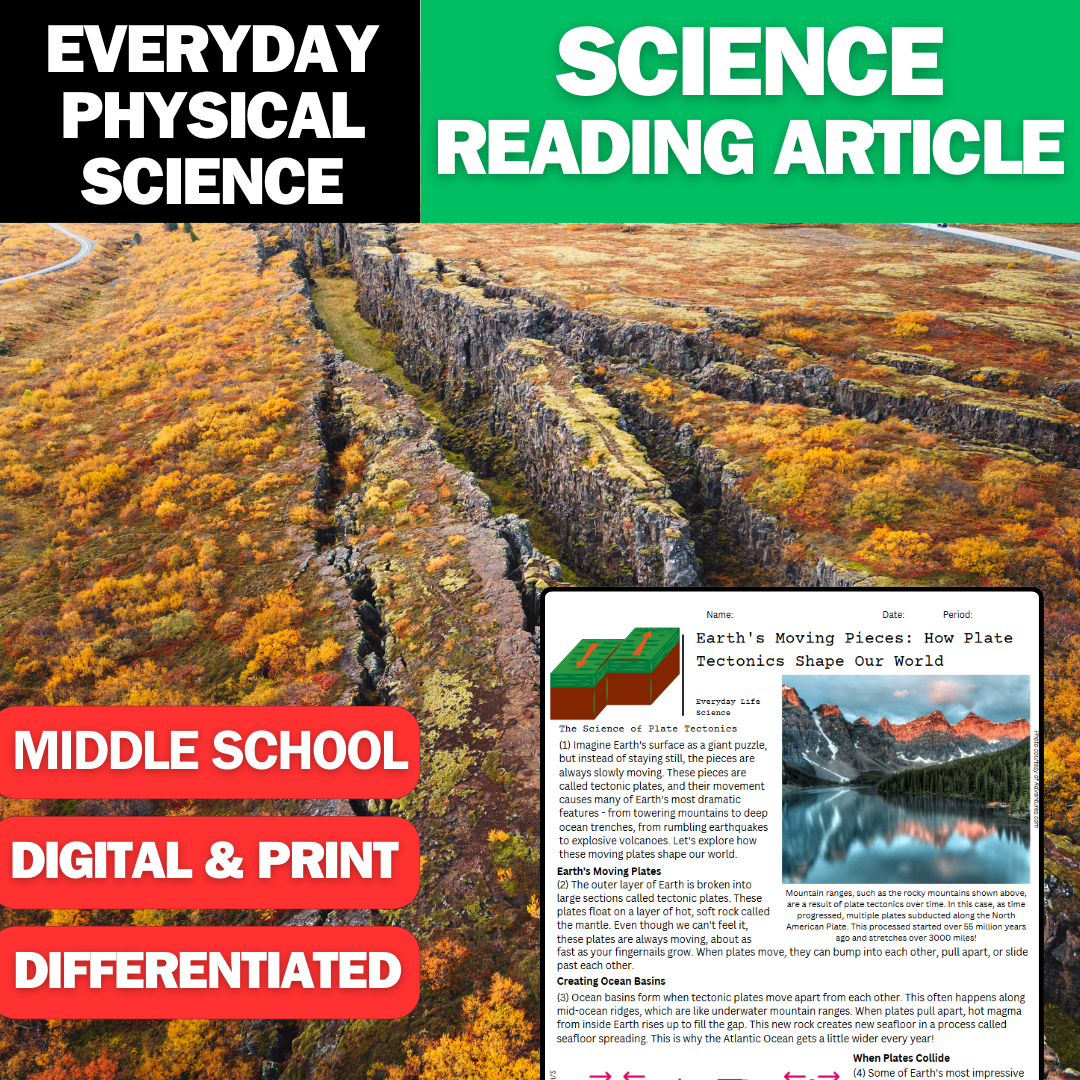 Everyday Middle School Science - Plate Tectonics & Movement