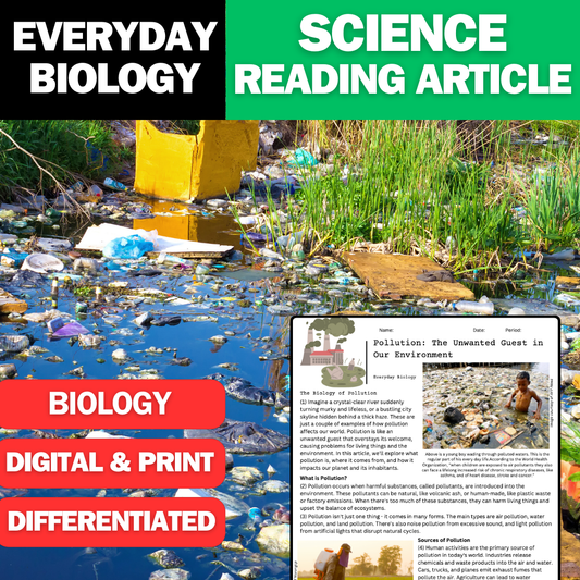 Everyday Biology - Pollution & Environmental Impacts