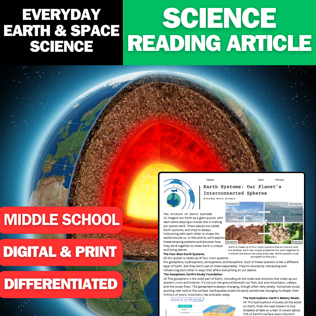 Everyday Middle School Science - Earth's Systems