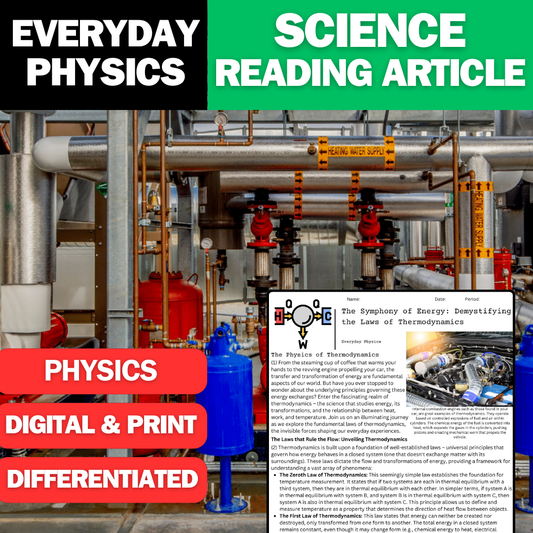 Everyday Physics - Laws of Thermodynamics