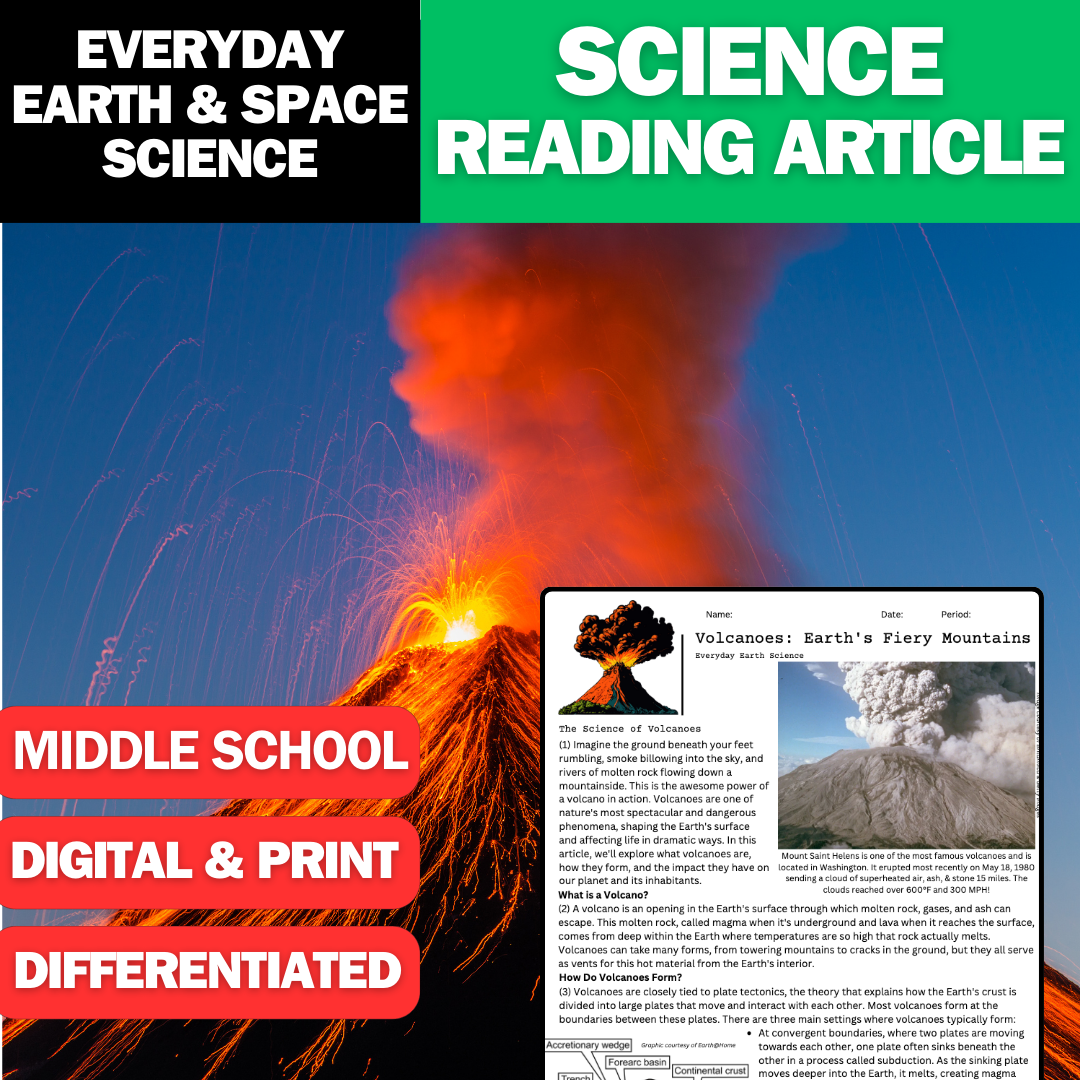 Everyday Middle School Science - Volcanoes