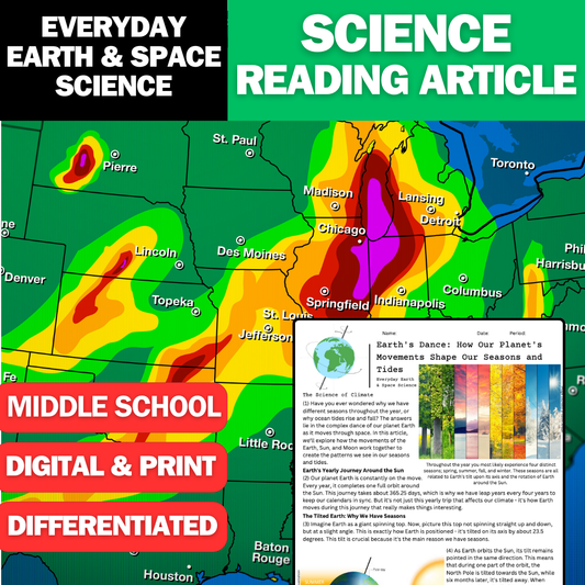 Everyday Middle School Science - Climate & Seasons