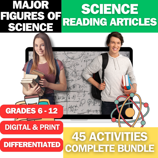 Major Figures of Science - Complete Bundle