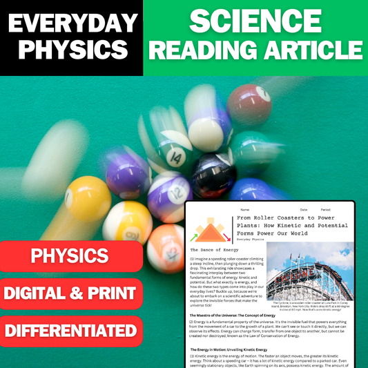 Everyday Physics - Kinetic vs Potential Energy