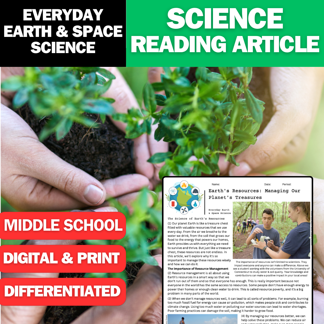 Everyday Middle School Science - Resource Conservation