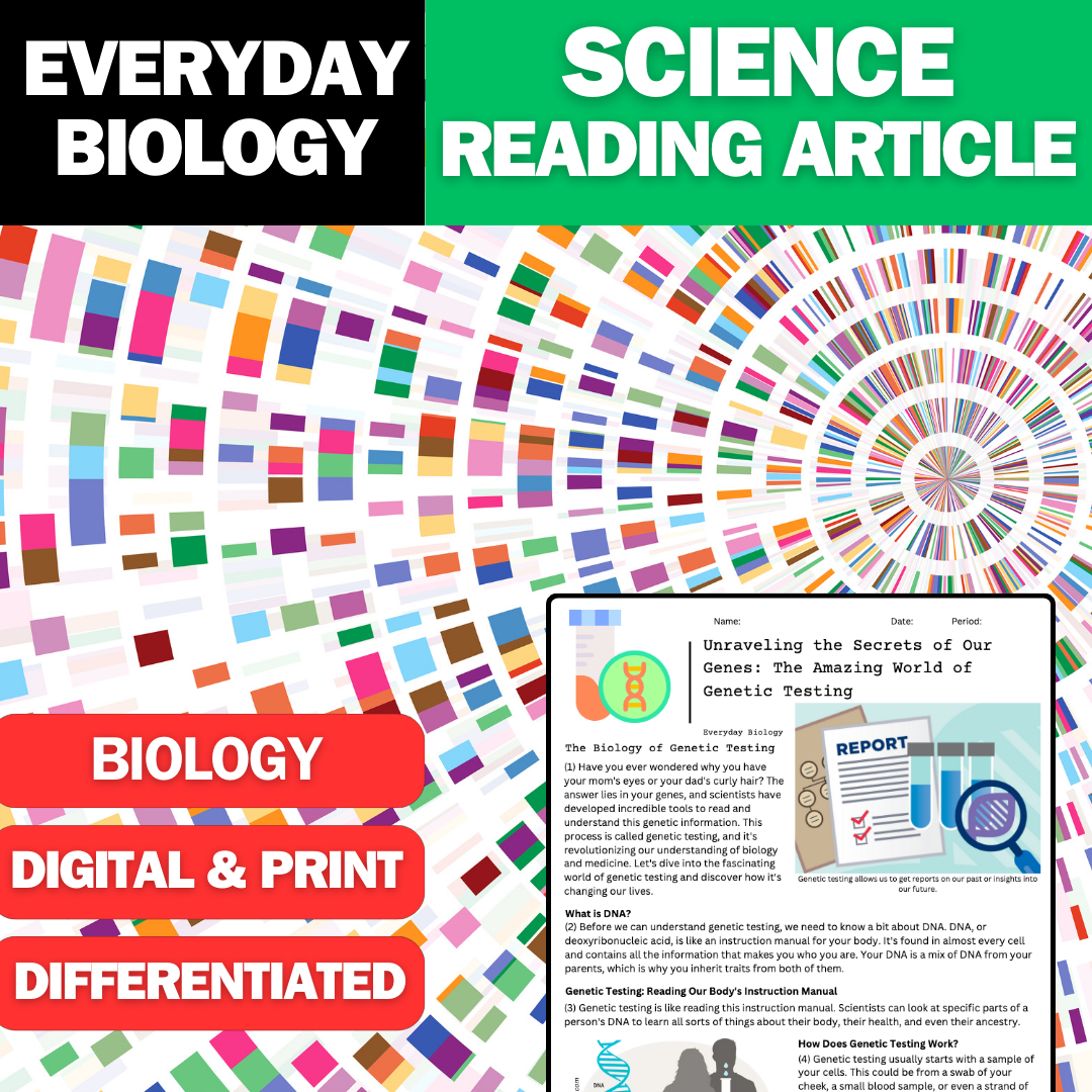 Everyday Biology - DNA & Genetic Testing