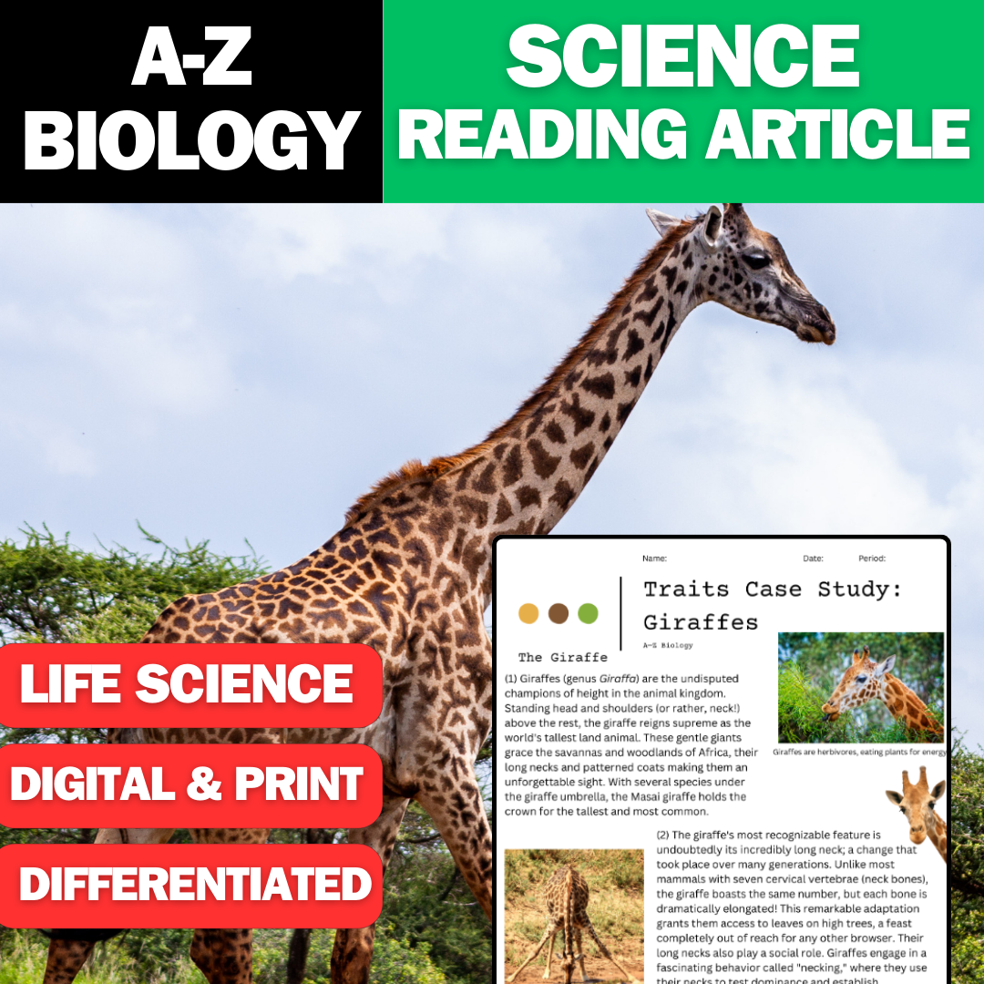 A-Z Biology - Giraffes - A Traits Case Study