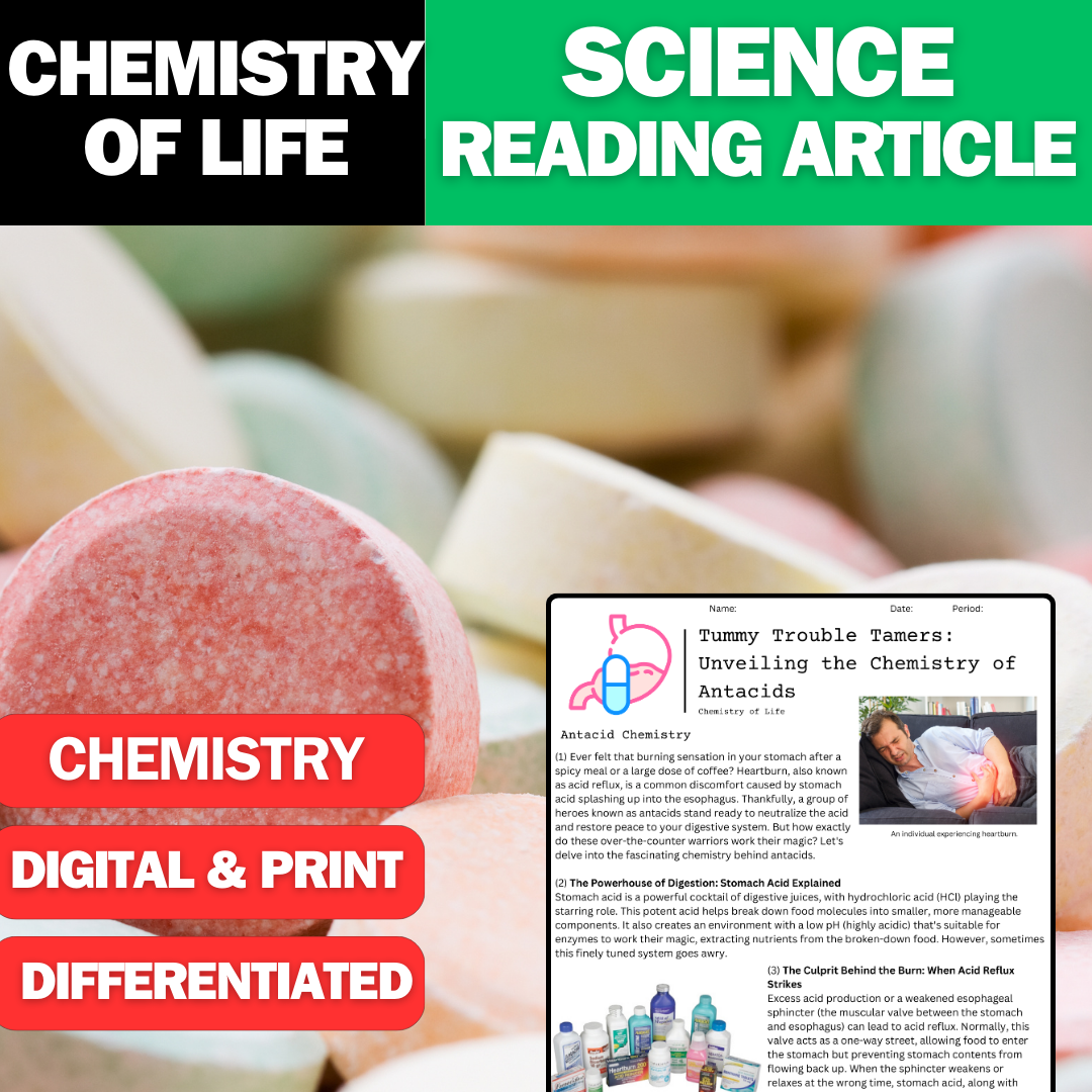 Chemistry of Life - Antacids