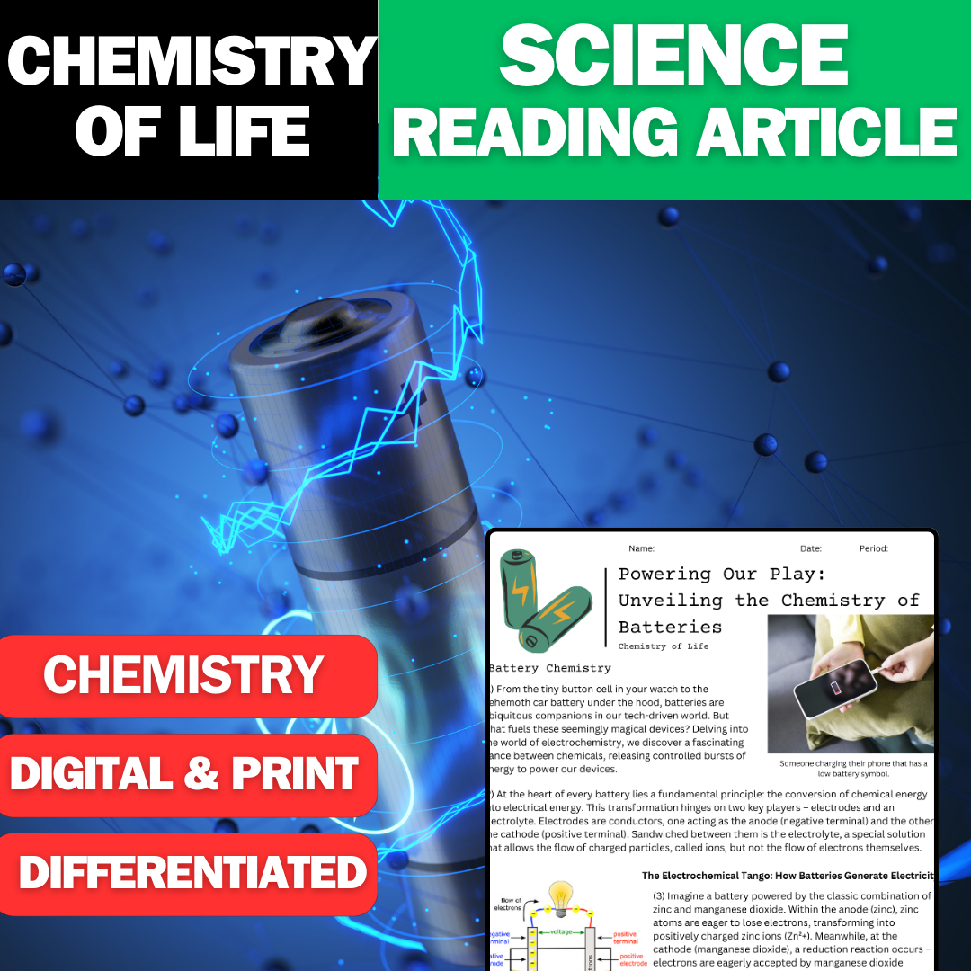 Chemistry of Life - Batteries