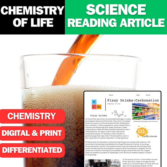 Chemistry of Life - Fizzy Drinks: Carbonation