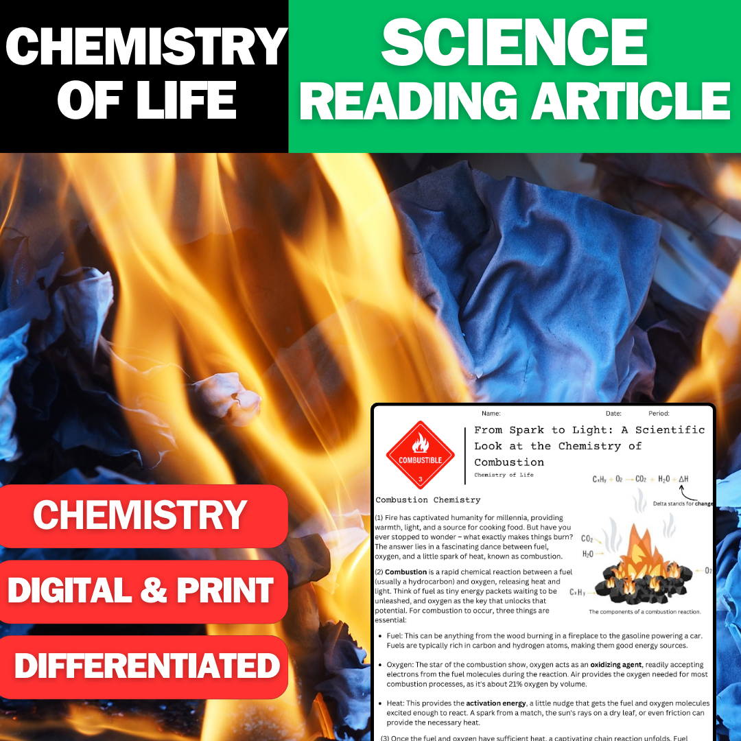 Chemistry of Life - Combustion