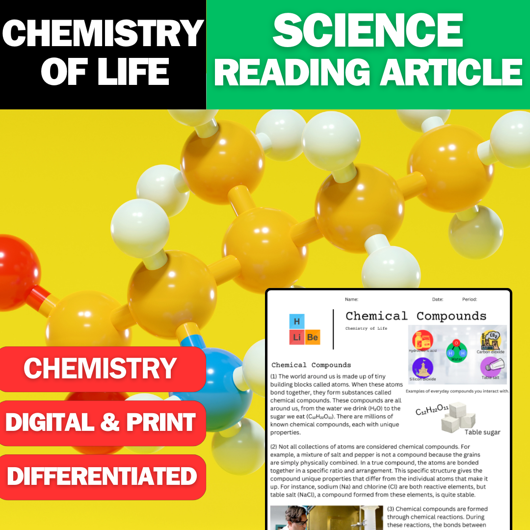 Chemistry of Life - Chemical Compounds