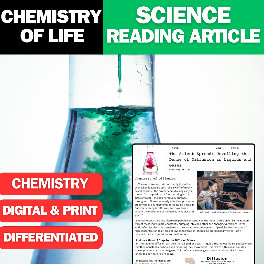 Chemistry of Life - Diffusion