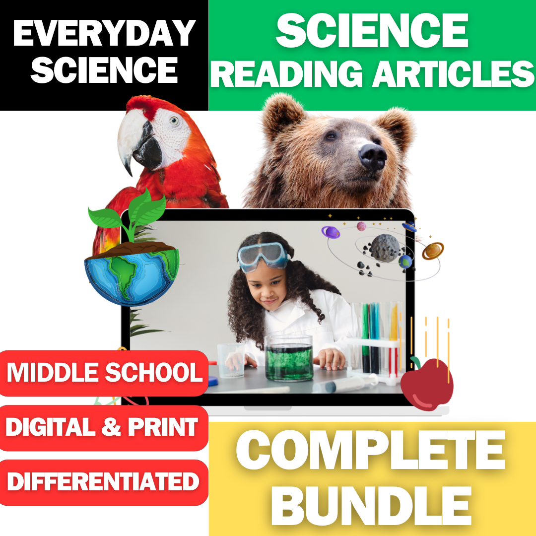 Everyday Middle School Science - Complete Bundle