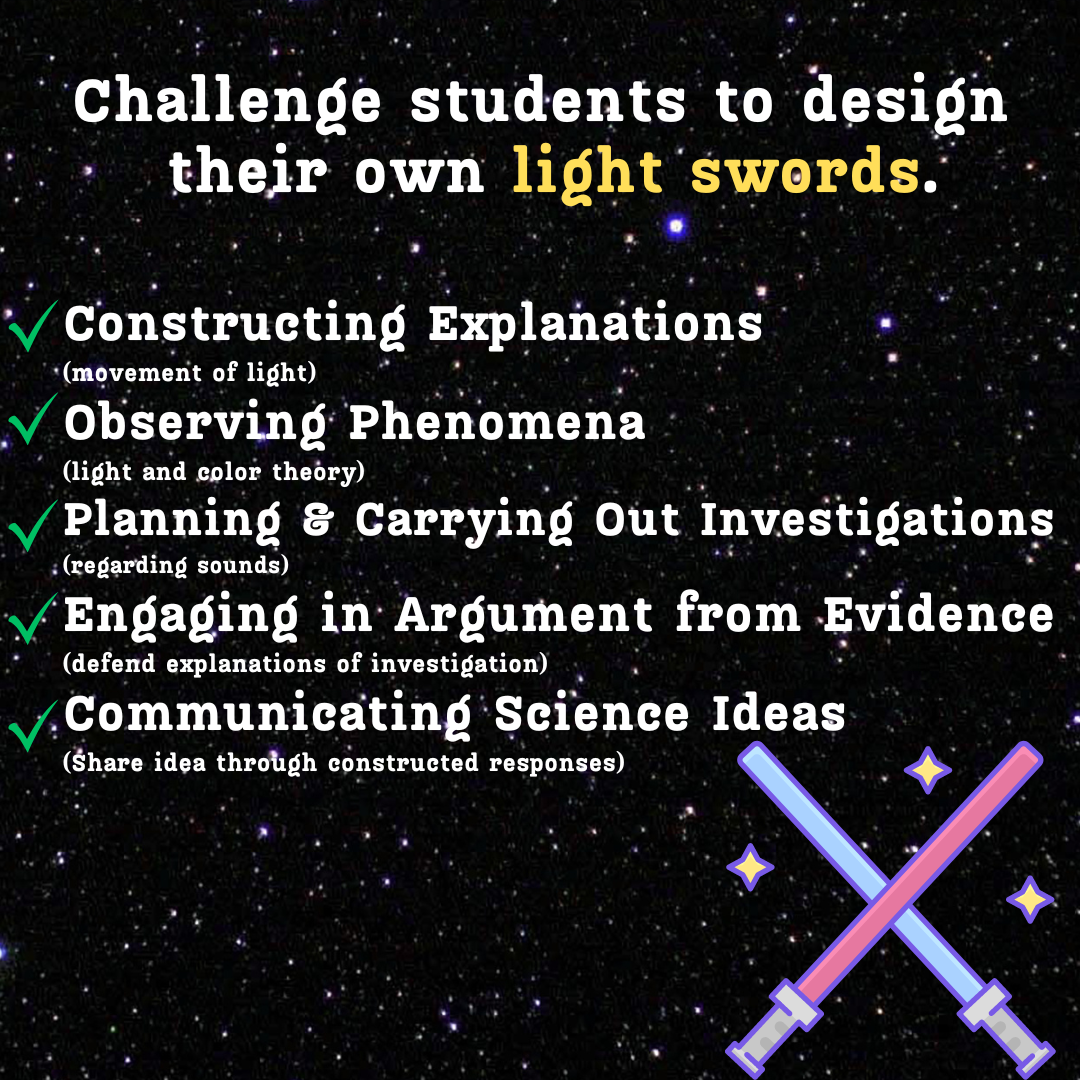 Light Swords - A STEM Design Challenge for Students