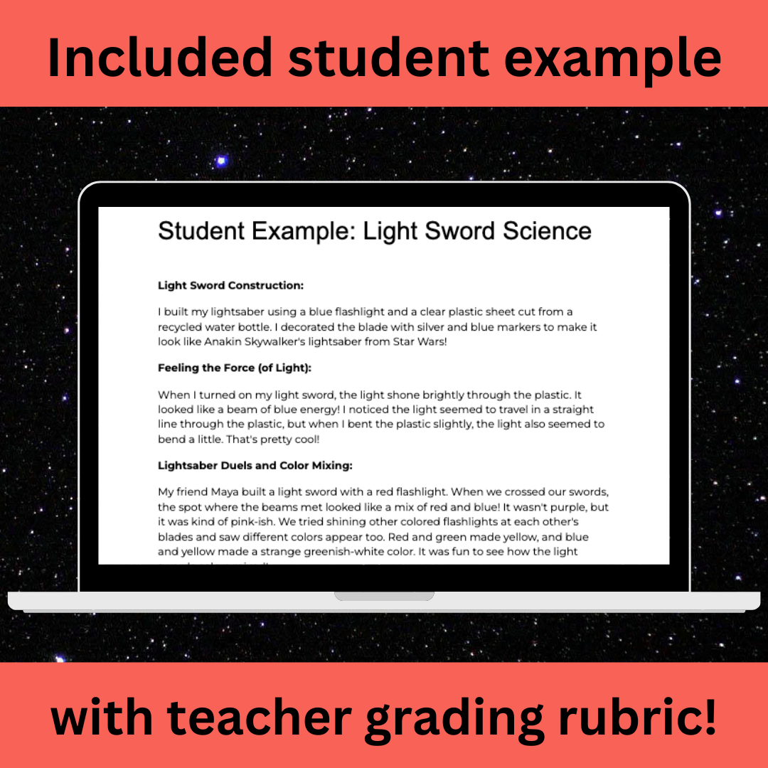 Light Swords - A STEM Design Challenge for Students