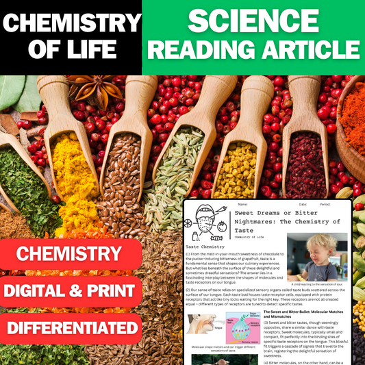 Chemistry of Life - Taste