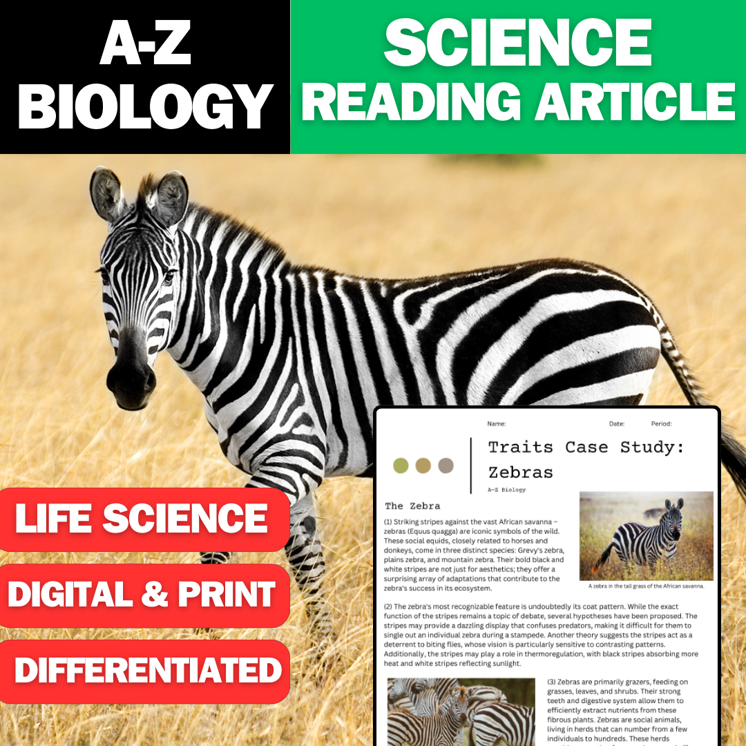 A-Z Biology - Zebras